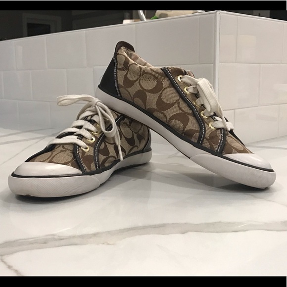 Coach Shoes - Coach Signature Barrett Sneakers